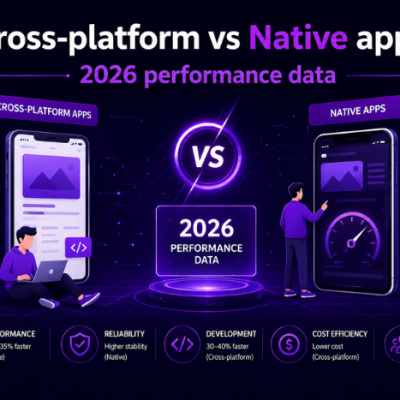 Cross-platform vs Native apps: 2026 performance data