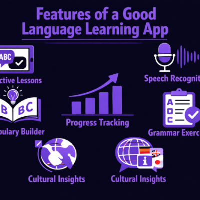 Features of a Good Language Learning App