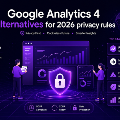 Google Analytics 4 alternatives for 2026 privacy rules
