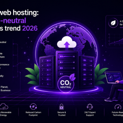 Green web hosting: Carbon-neutral websites trend 2026