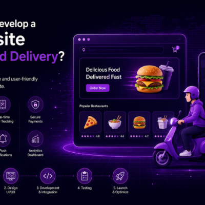 How to develop a website for food delivery?