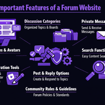 Important Features of a Forum Website