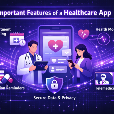 Important Features of a Healthcare App
