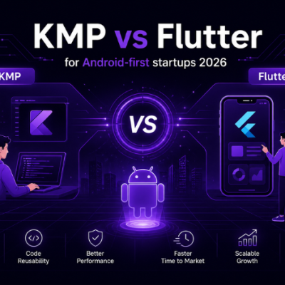 KMP vs Flutter for Android-first startups 2026