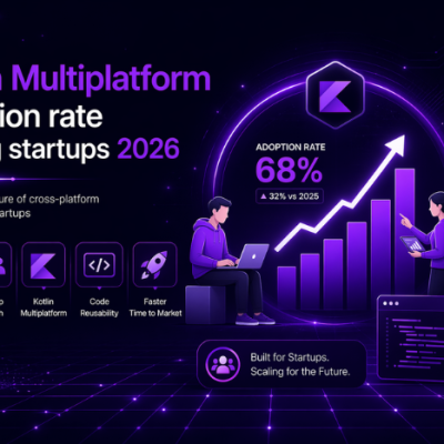 Kotlin Multiplatform adoption rate among startups 2026