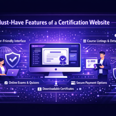 Must-Have Features of a Certification Website