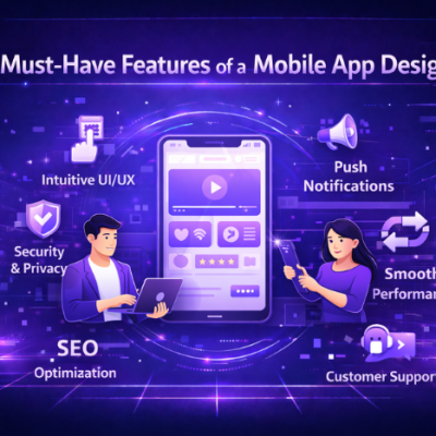 Must-Have Features of a Mobile App Design