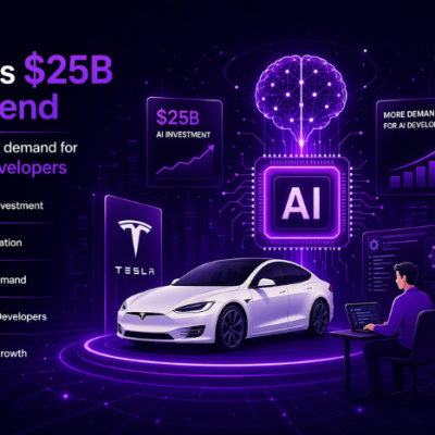 Tesla’s $25B AI spend means more demand for AI app developers