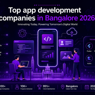 Top app development companies in Bangalore 2026